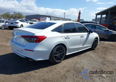 2023 Honda Civic Sport z USA, uszkodzony, nr VIN 2HGFE2F59PH554302